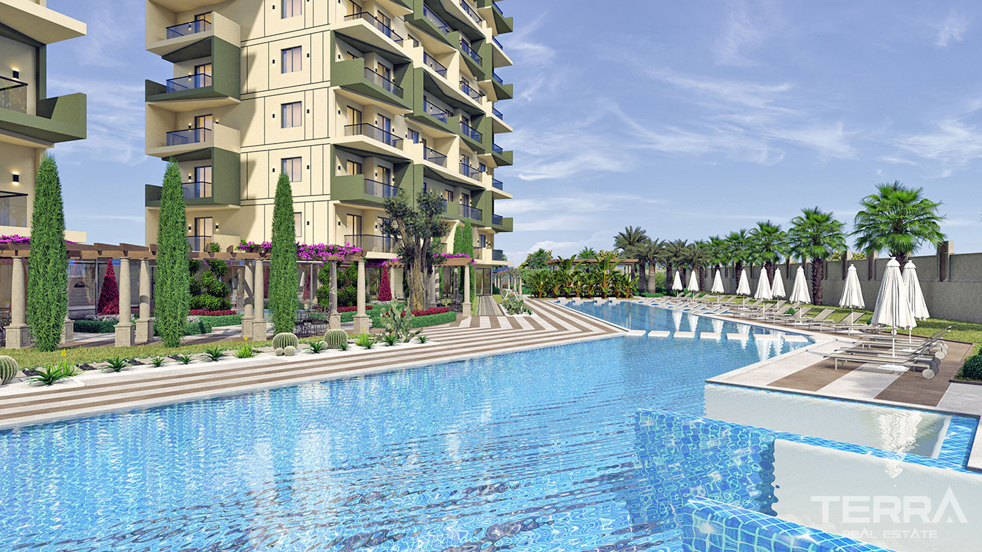 Brand New Alanya Apartments Suitable for Investment in Demirtaş - 68211