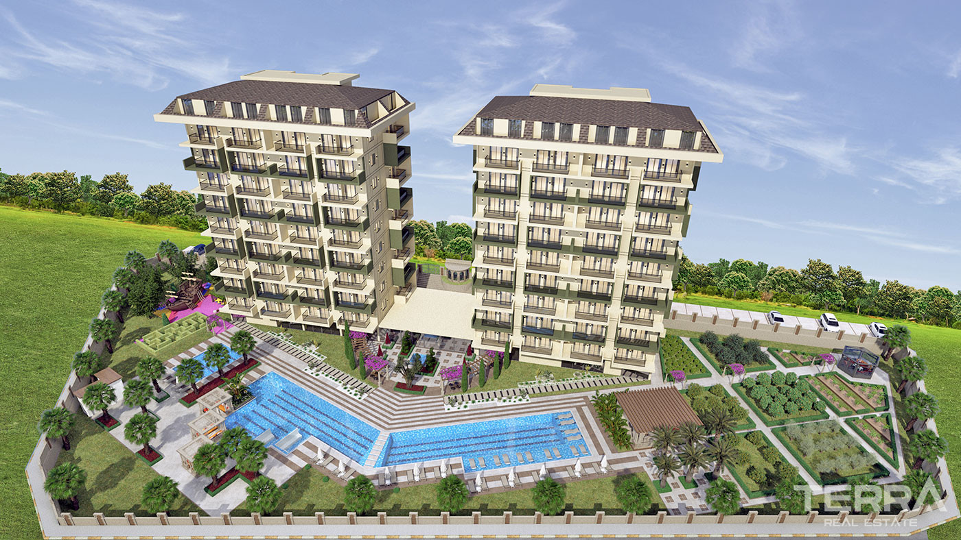 Brand New Alanya Apartments Suitable for Investment in Demirtaş - 68238