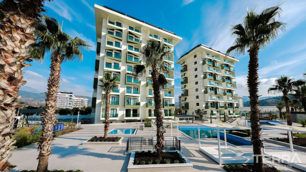 Brand New Alanya Apartments Suitable for Investment in Demirtaş