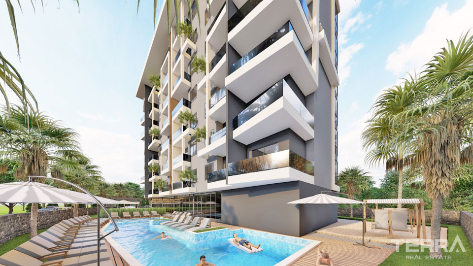 Luxury Real Estate in Avsallar, Alanya with Numerous Features