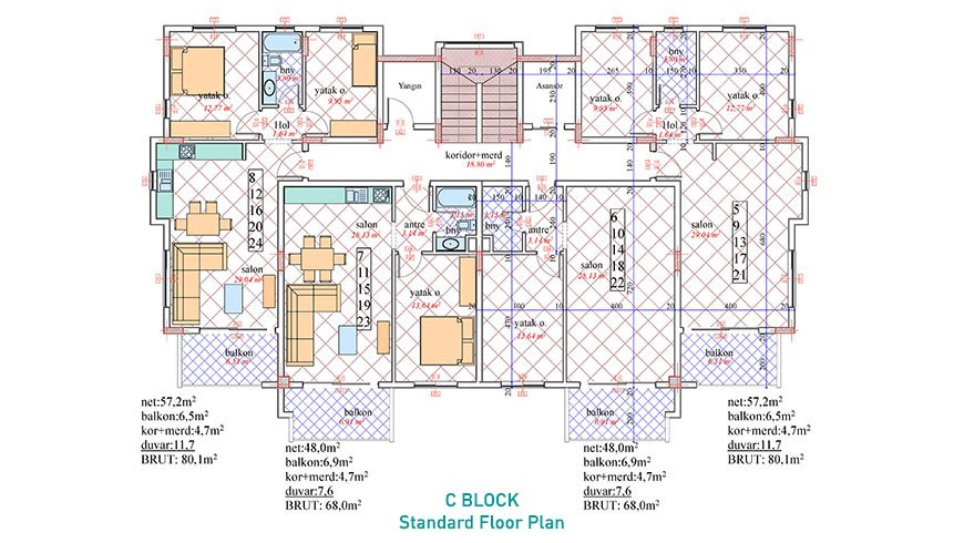 Orion Valley — Apartments for Sale in Avsallar, Alanya, Turkey - 1894