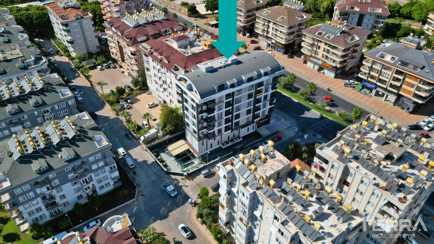 Appartements de Luxe à Vendre à Alanya, à Proximité des Commerces - 101419