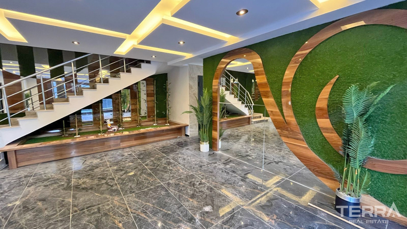Appartements de Luxe à Vendre à Alanya, à Proximité des Commerces - 101424