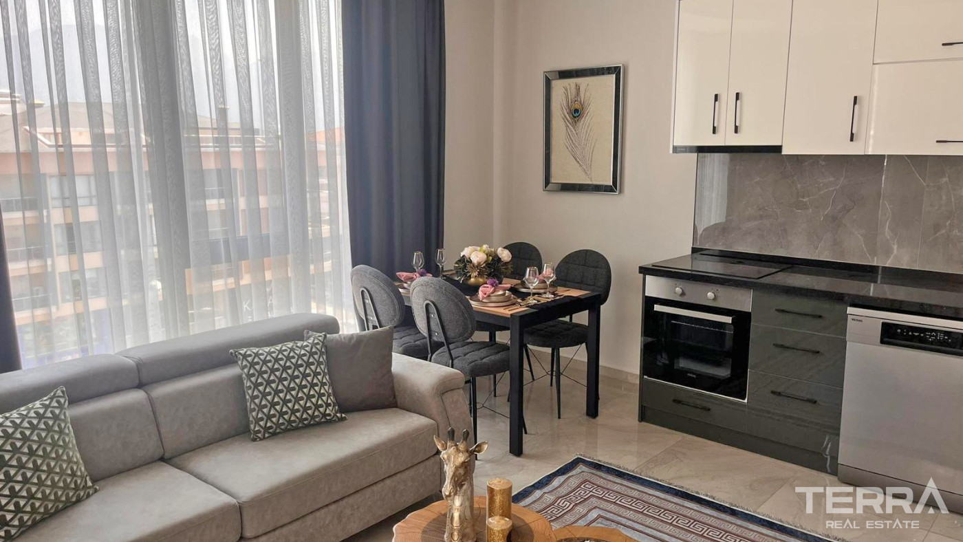 Appartements de Luxe à Vendre à Alanya, à Proximité des Commerces - 101432