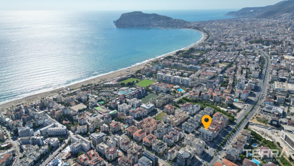Well Located Apartments in Alanya Oba Close to All Daily Amenities