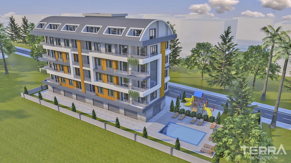 Bargain Apartments in Alanya Konaklı with Luxury Amenities