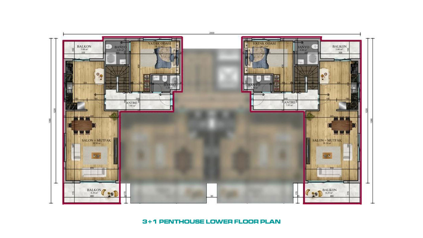 Brand New Premium Apartments in Alanya with Top-Quality Features - 68740