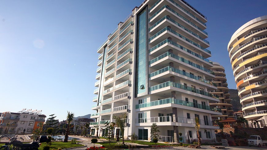 Leiligheter med havutsikt i Alanya sentrum – Sun Palace Tower - 1904