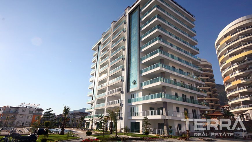 Leiligheter med havutsikt i Alanya sentrum – Sun Palace Tower - 2067