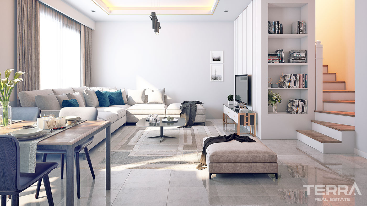 Sea View Alanya Apartments Suitable for Citizenship in Kargıcak - 68836