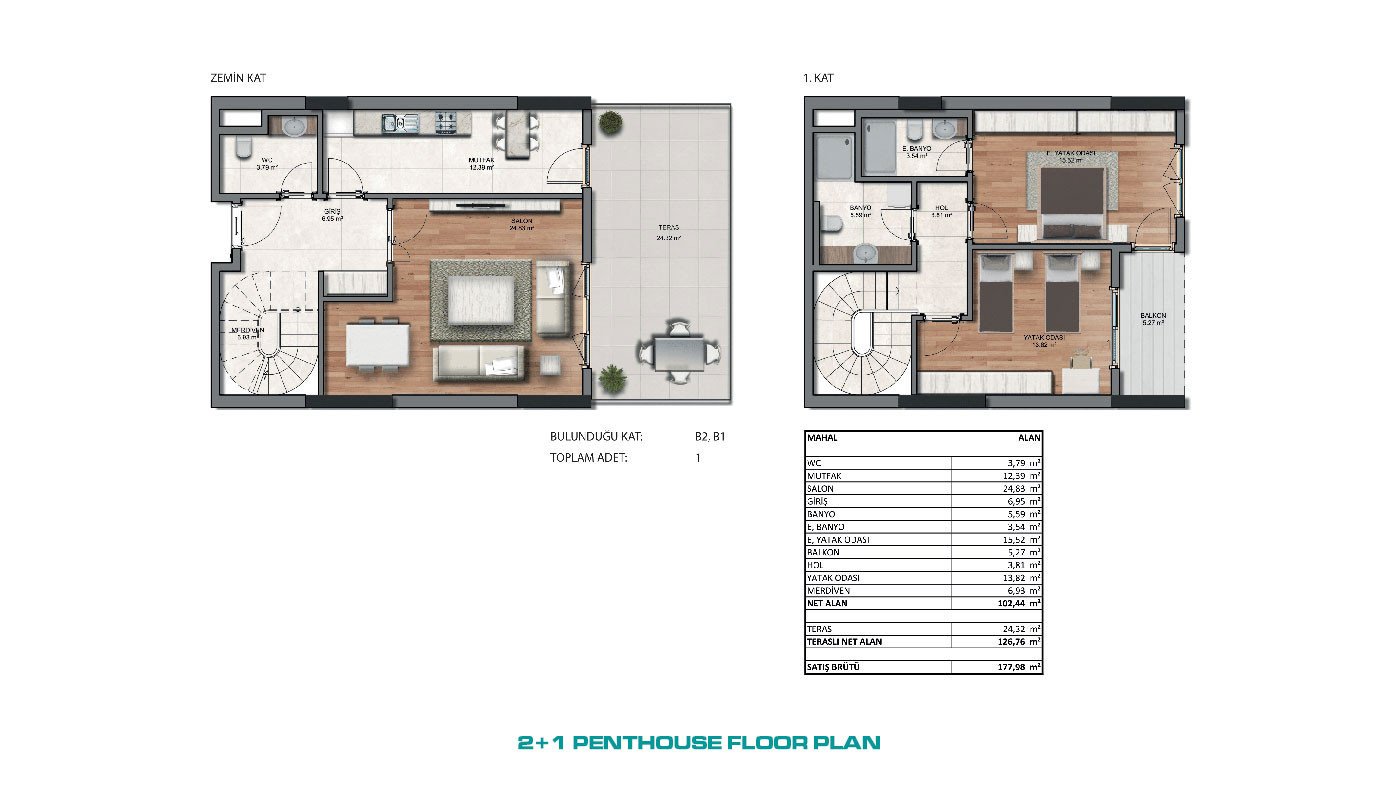 Elegant Apartments with Investment Potential in Küçükçekmece, Istanbul - 68894