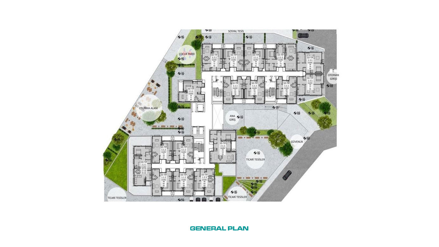 Elegant Apartments with Investment Potential in Küçükçekmece, Istanbul - 68899