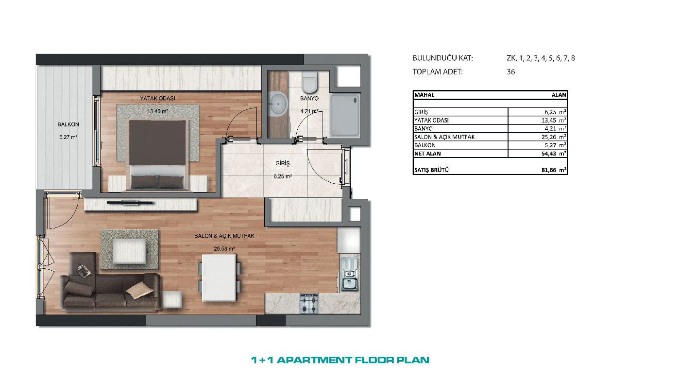 Elegant Apartments with Investment Potential in Küçükçekmece, Istanbul - 68900