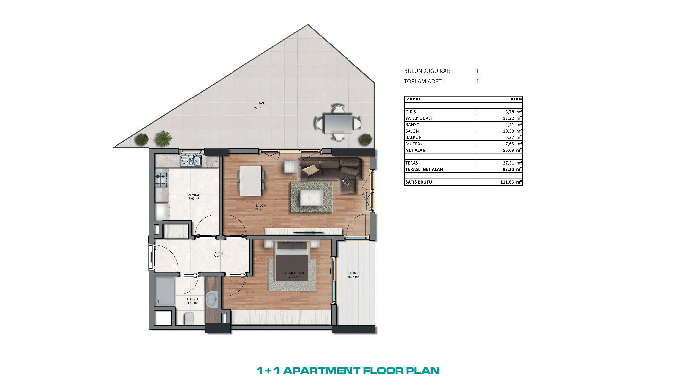Elegant Apartments with Investment Potential in Küçükçekmece, Istanbul - 68901