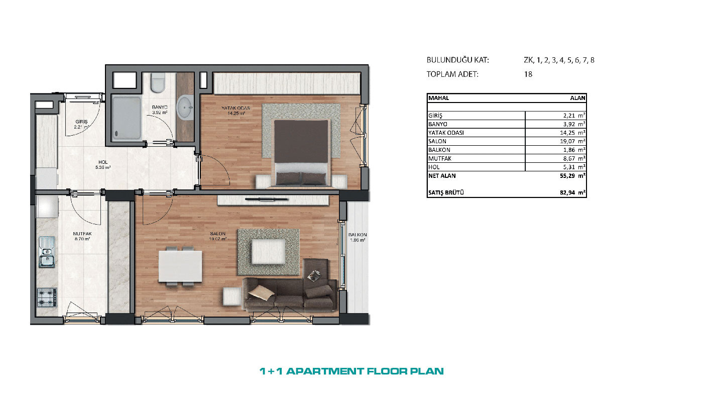 Elegant Apartments with Investment Potential in Küçükçekmece, Istanbul - 68902