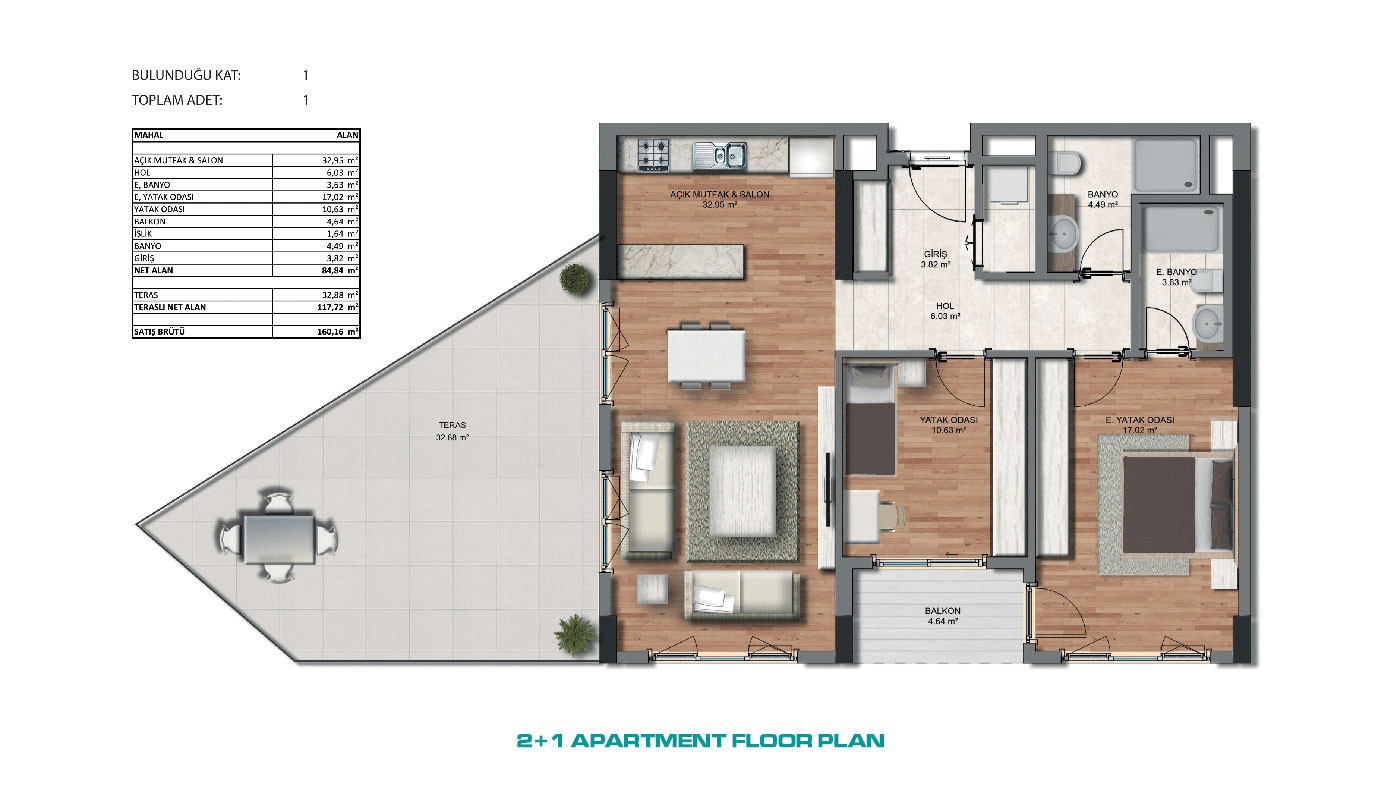 Elegant Apartments with Investment Potential in Küçükçekmece, Istanbul - 68909
