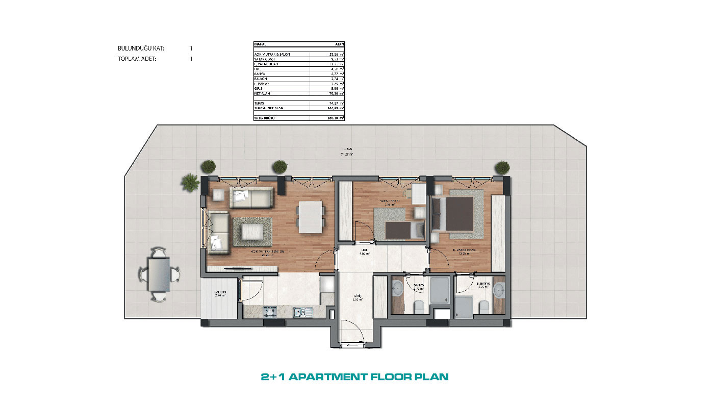 Elegant Apartments with Investment Potential in Küçükçekmece, Istanbul - 68910