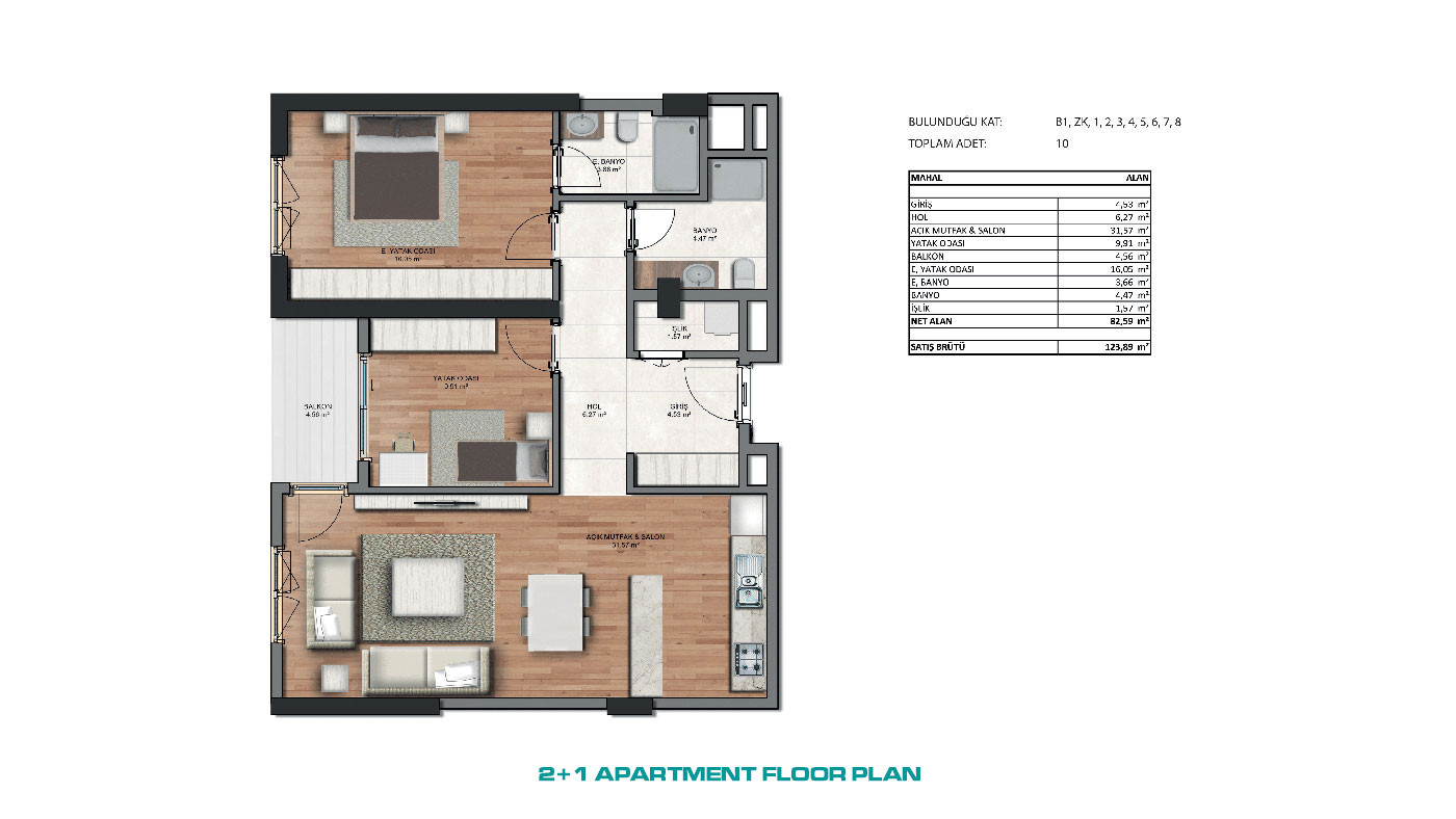 Elegant Apartments with Investment Potential in Küçükçekmece, Istanbul - 68911