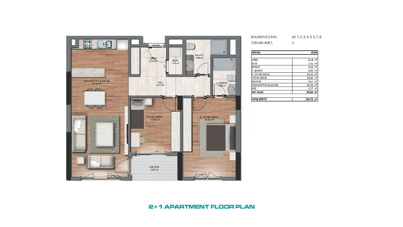 Elegant Apartments with Investment Potential in Küçükçekmece, Istanbul - 68913