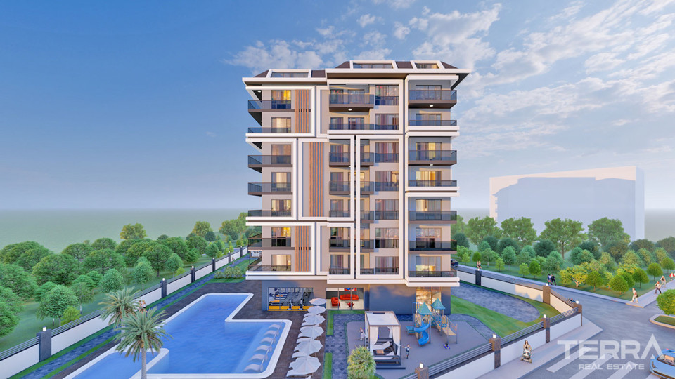 Affordably Priced Luxurious Alanya Apartment in Avsallar