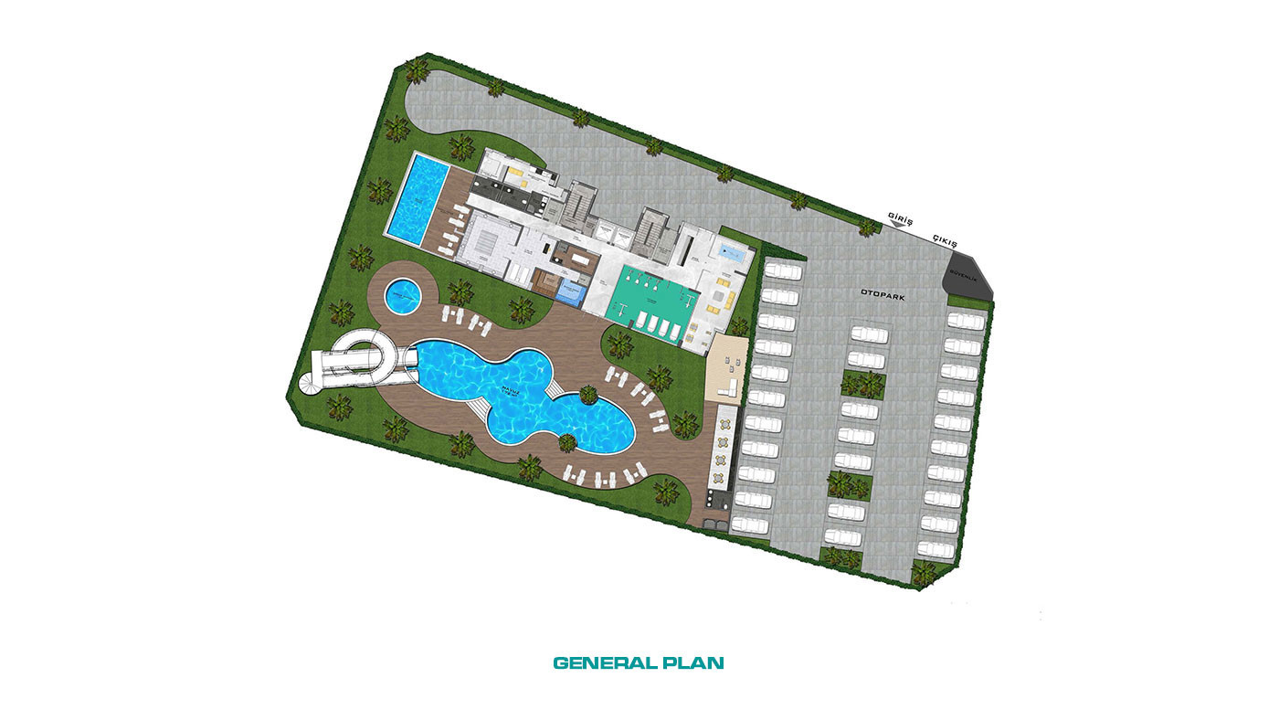 Luxury Apartments Close to the Beach in Alanya, Avsallar, Turkey - 69091