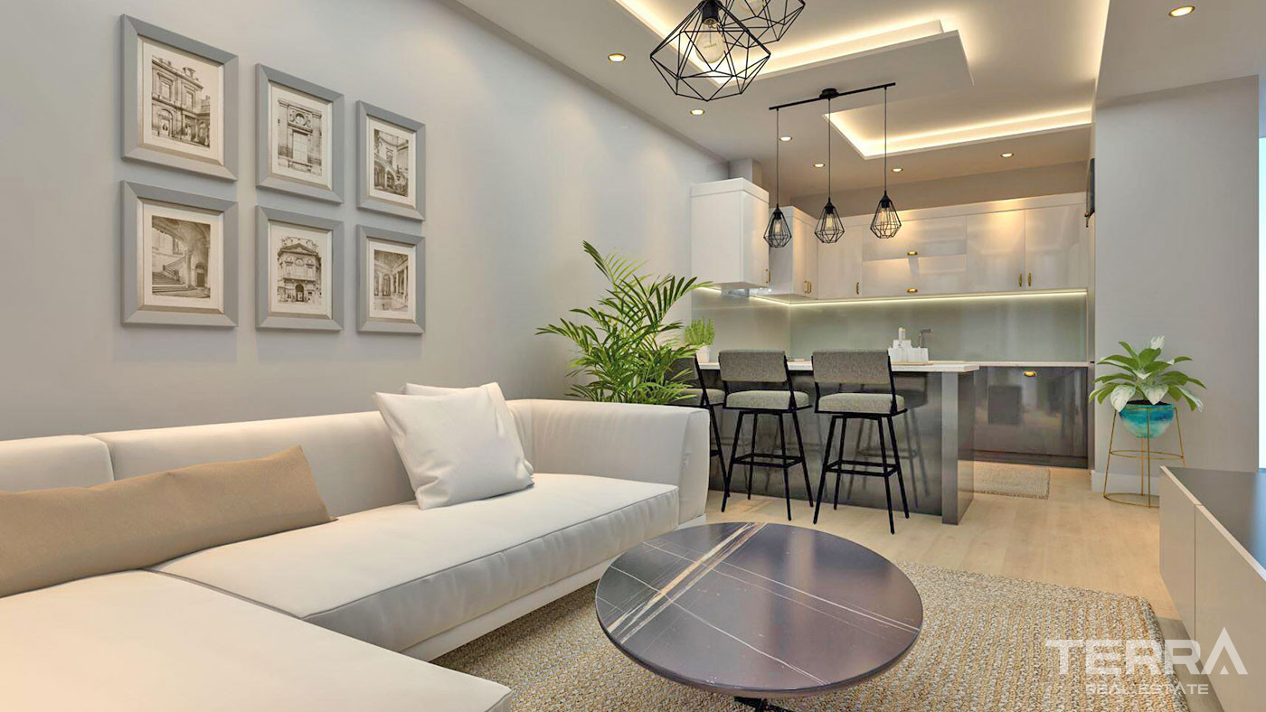 Affordable Sea View Apartments 550 m to the Beach in Mersin Tömük - 68996
