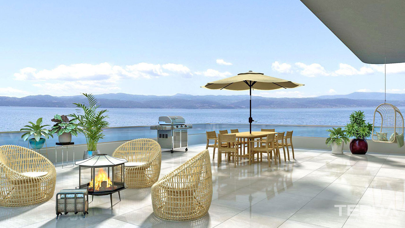 Affordable Sea View Apartments 550 m to the Beach in Mersin Tömük - 68998