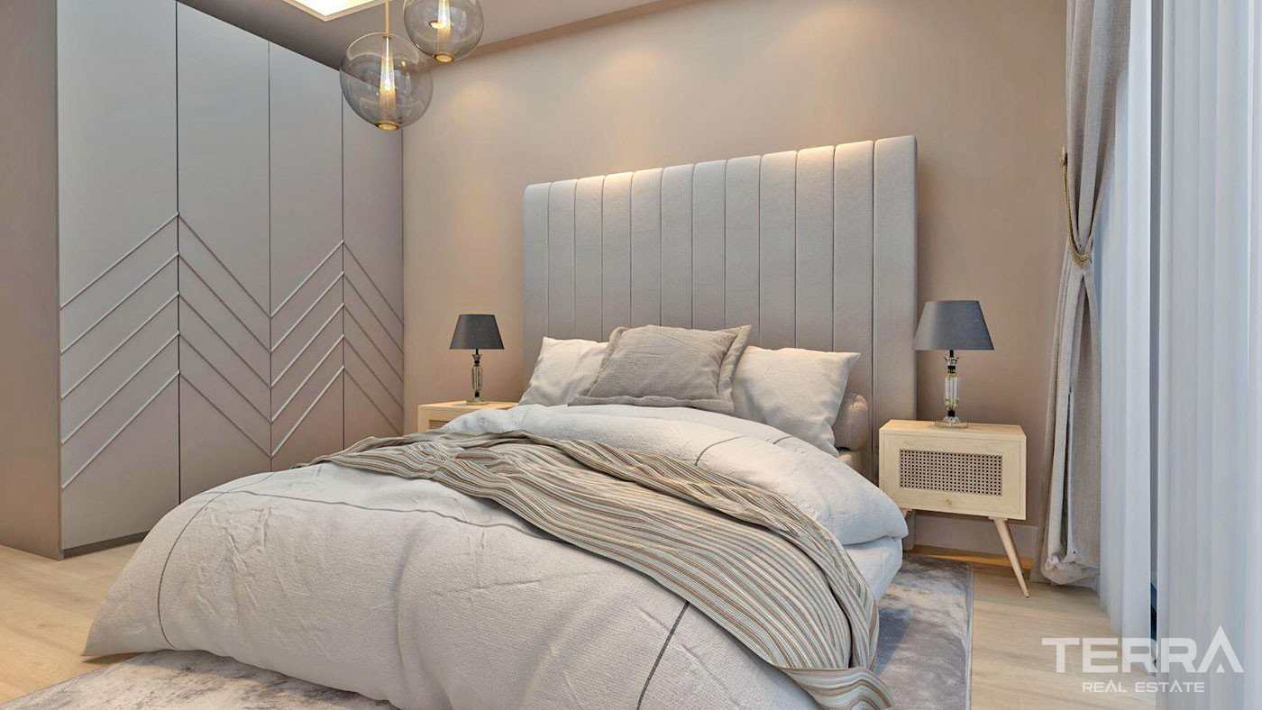 Affordable Sea View Apartments 550 m to the Beach in Mersin Tömük - 69001