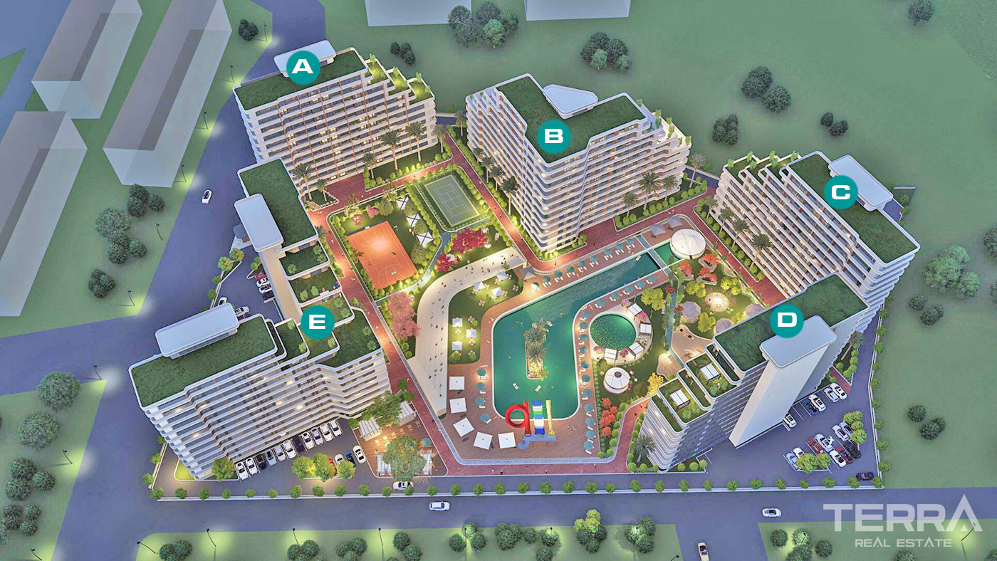 Affordable Sea View Apartments 550 m to the Beach in Mersin Tömük - 82458