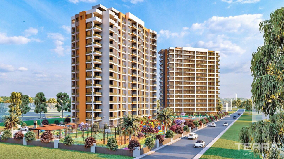 Reasonably Priced Apartments Close to the Beach in Mersin, Tece