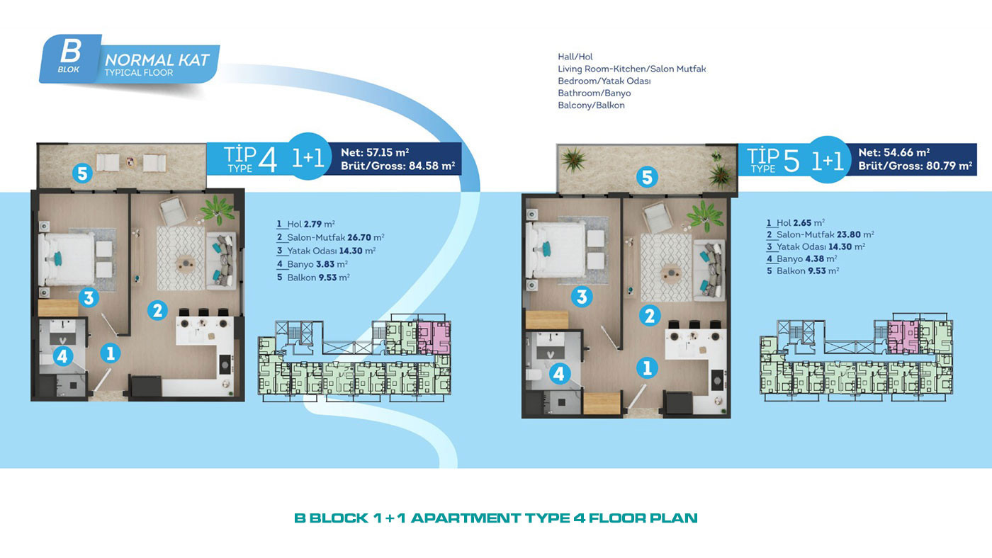 Blissful Sea View Apartments by the Beach in Tece, Mersin - 69502