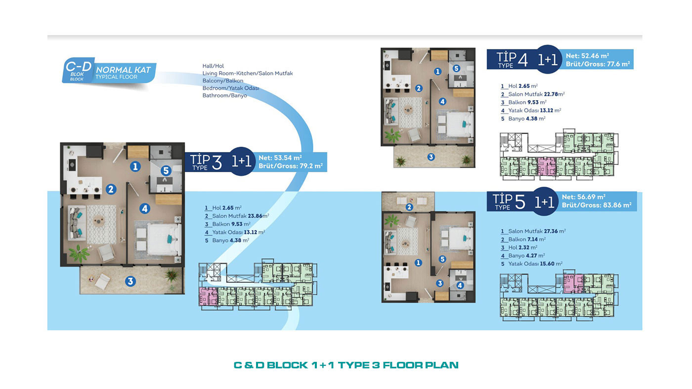 Blissful Sea View Apartments by the Beach in Tece, Mersin - 69503