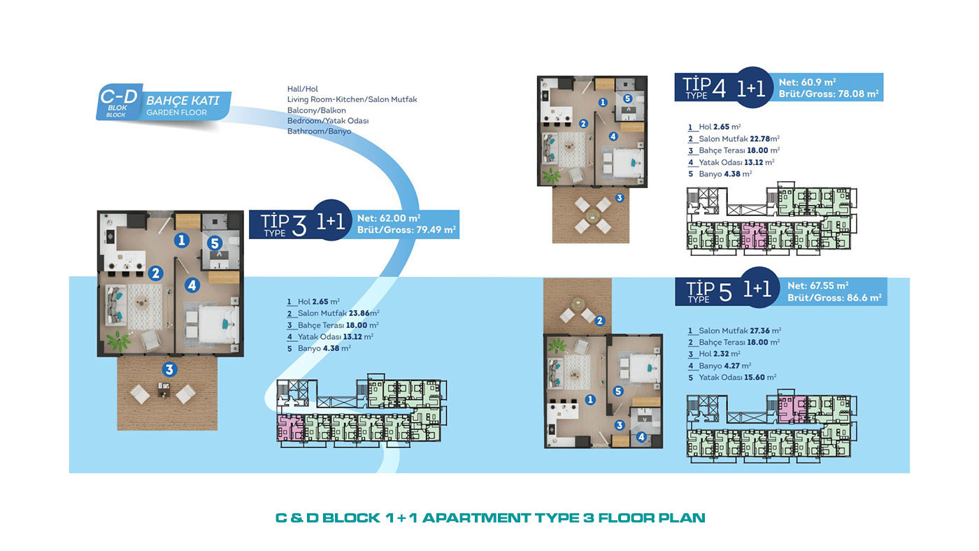 Blissful Sea View Apartments by the Beach in Tece, Mersin - 69504