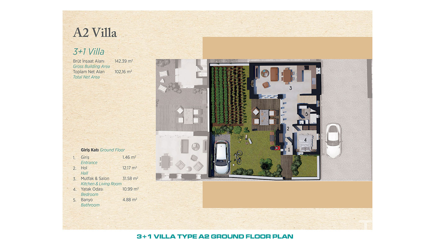 Wygodne wille w nowym kompleksie w pobliżu lotniska Bodrum w Milas - 69626