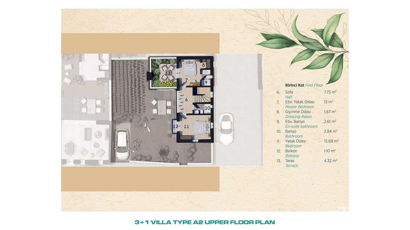 Wygodne wille w nowym kompleksie w pobliżu lotniska Bodrum w Milas - 69627