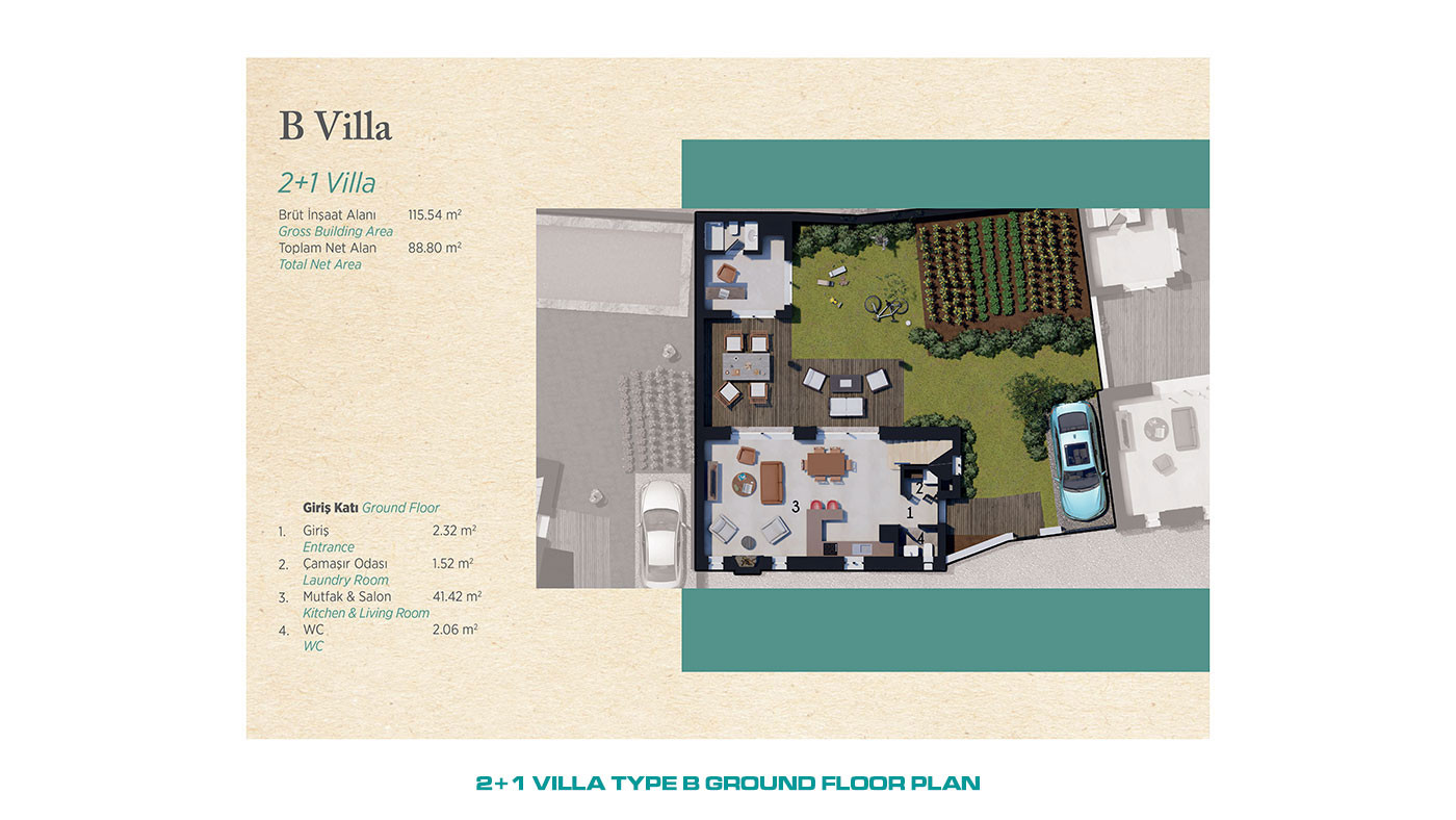 Wygodne wille w nowym kompleksie w pobliżu lotniska Bodrum w Milas - 69628