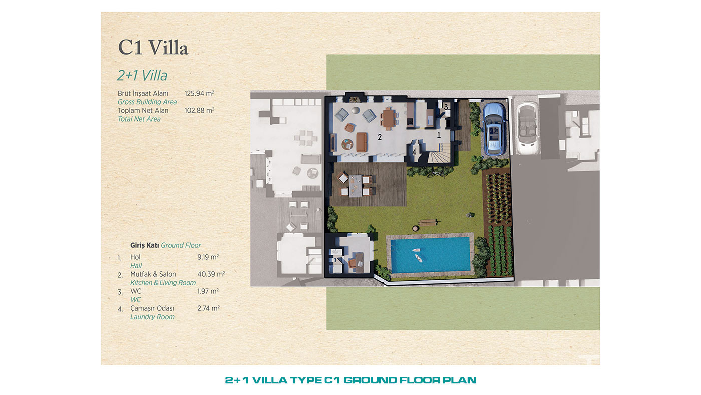 Wygodne wille w nowym kompleksie w pobliżu lotniska Bodrum w Milas - 69630
