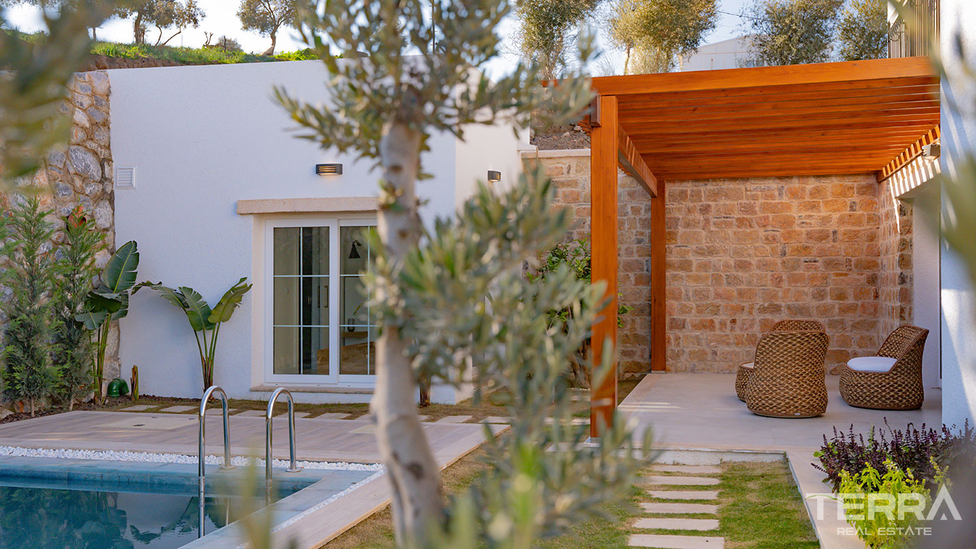 Wygodne wille w nowym kompleksie w pobliżu lotniska Bodrum w Milas - 77791