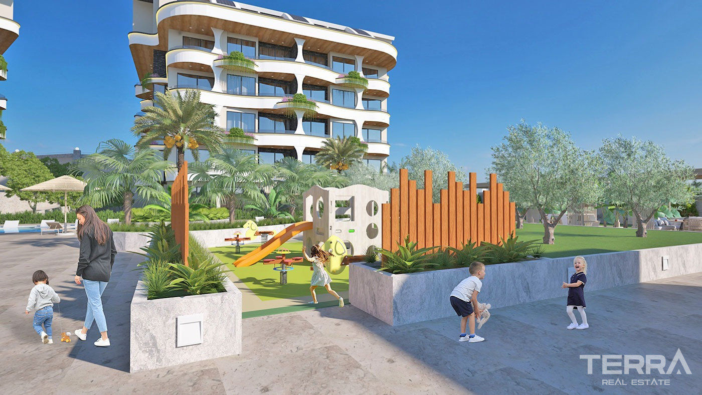 Appartements de Charme Avec Prestations de Luxe à Alanya Oba - 69664