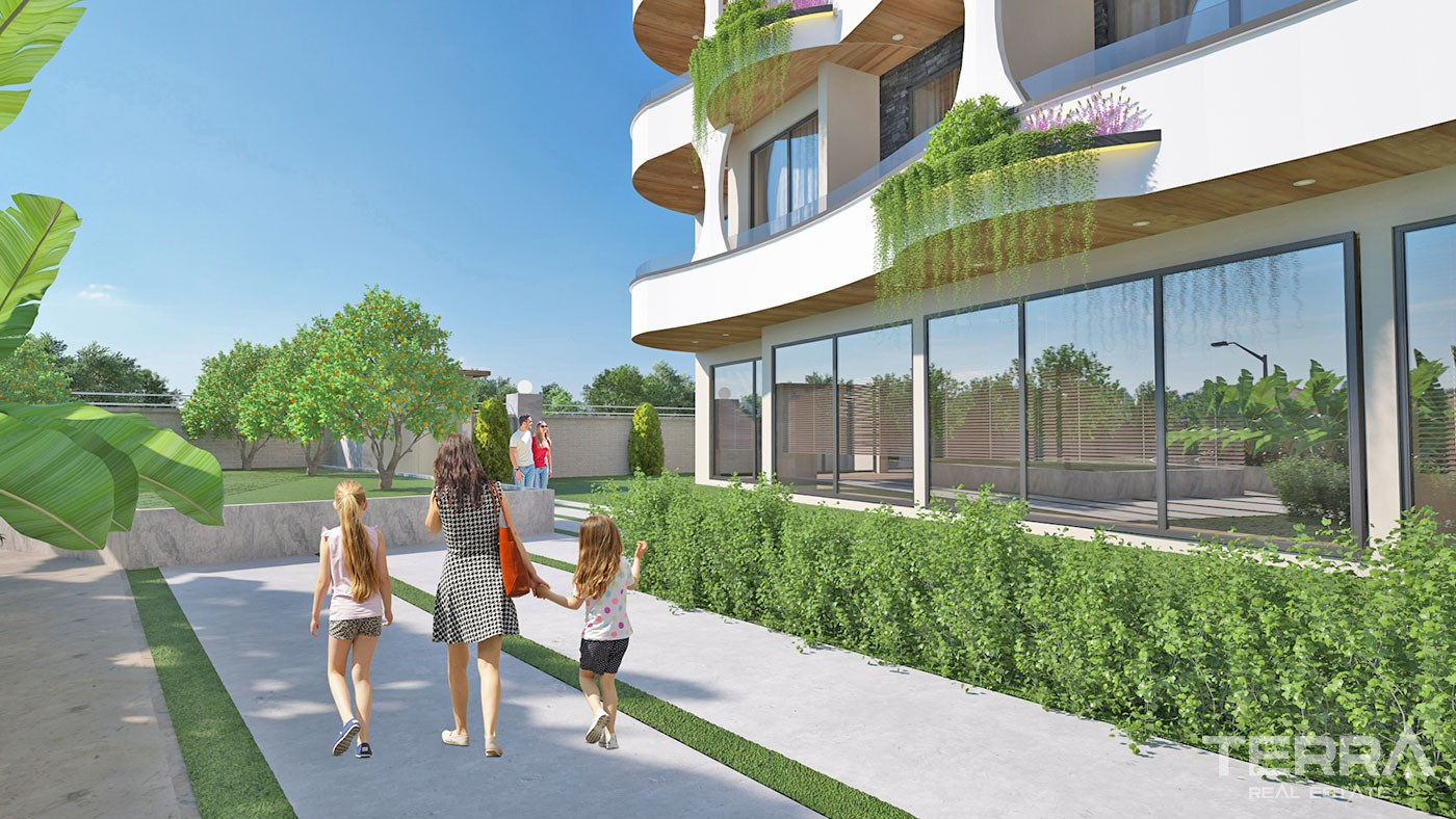 Appartements de Charme Avec Prestations de Luxe à Alanya Oba - 69665
