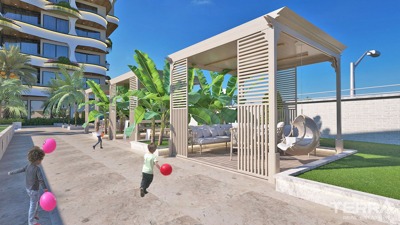 Appartements de Charme Avec Prestations de Luxe à Alanya Oba - 69668