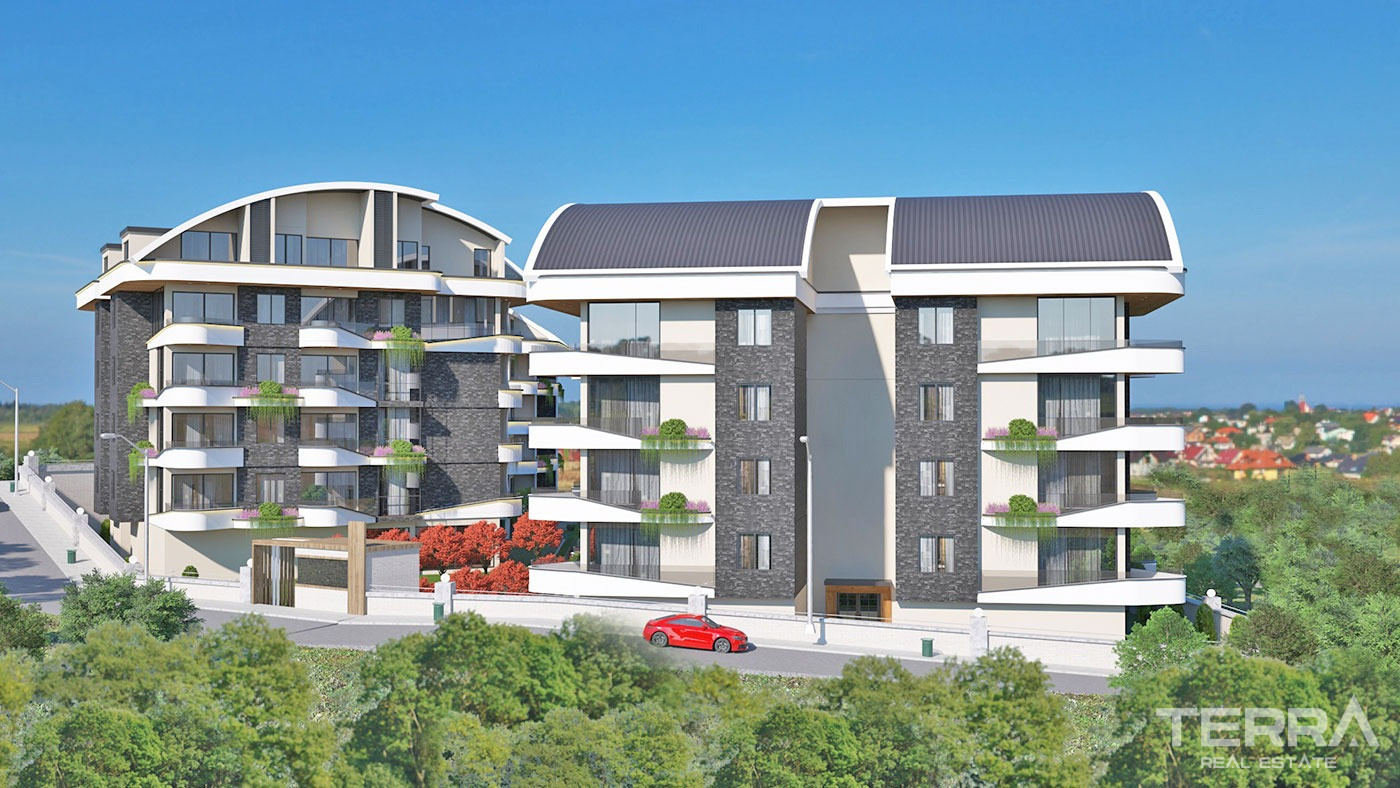 Appartements de Charme Avec Prestations de Luxe à Alanya Oba - 69675