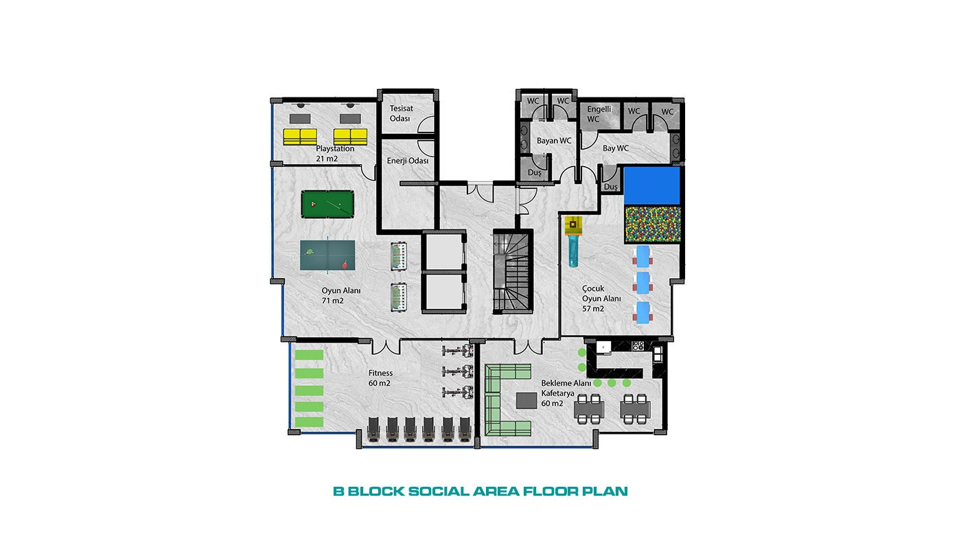 Appartements de Charme Avec Prestations de Luxe à Alanya Oba - 69682