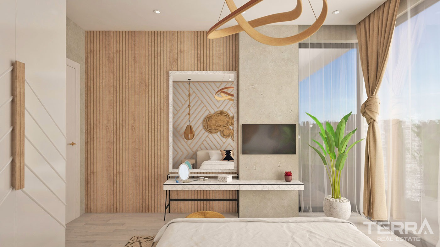 Appartements de Charme Avec Prestations de Luxe à Alanya Oba - 69699