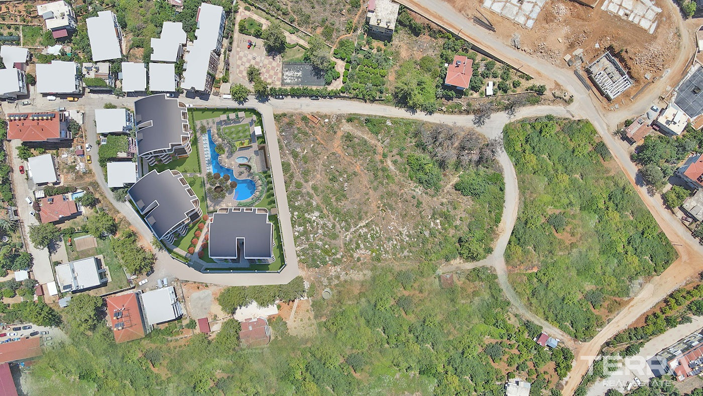 Appartements de Charme Avec Prestations de Luxe à Alanya Oba - 69704