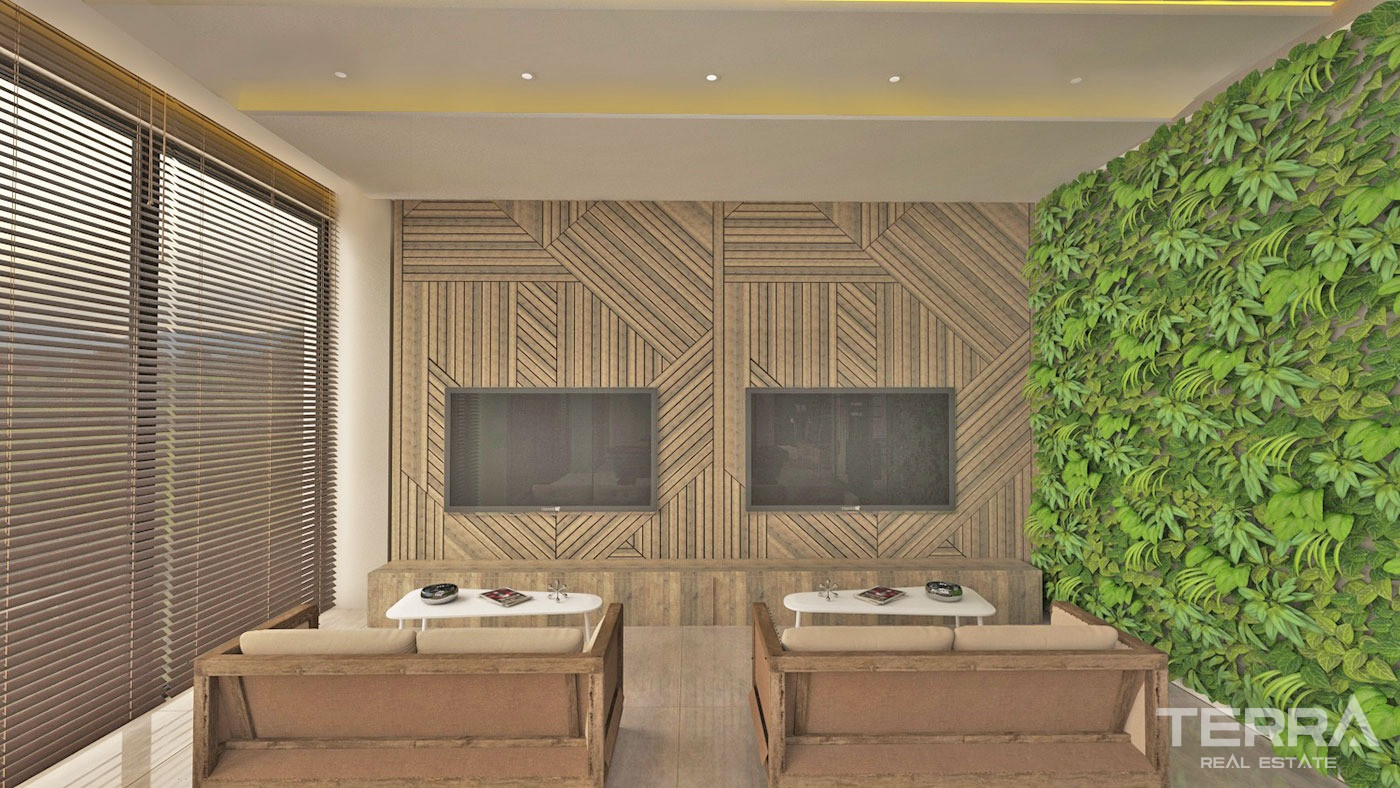 Appartements de Charme Avec Prestations de Luxe à Alanya Oba - 69714