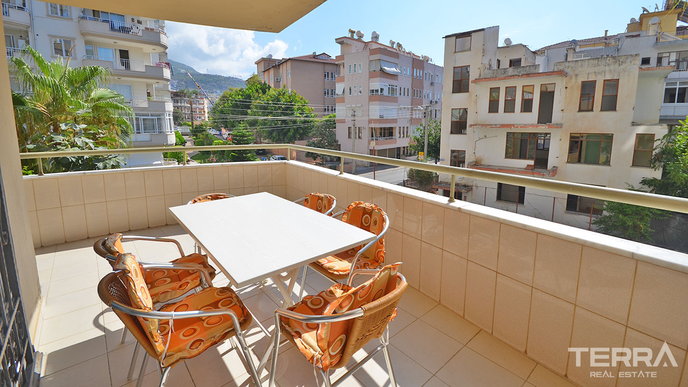 Fully Furnished 2+1 Apartment Close to the Beach in Alanya Center - 69650