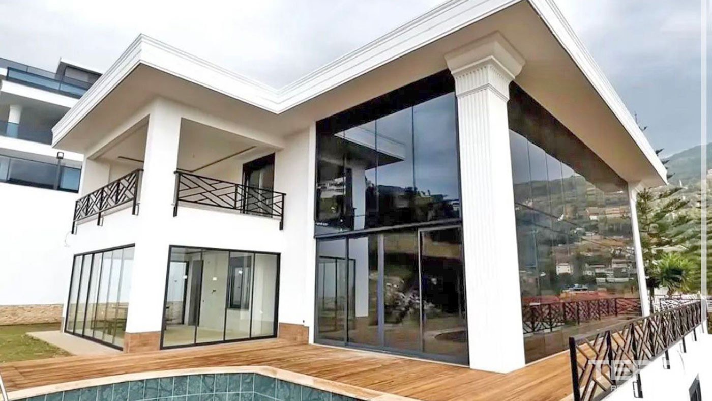 Private Living with Panoramic Sea View from Exclusive Villa in Alanya - 69861
