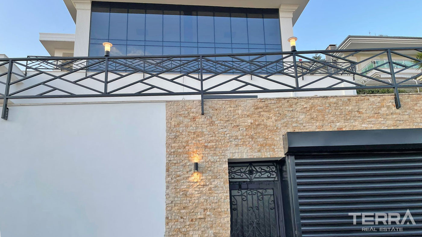 Private Living with Panoramic Sea View from Exclusive Villa in Alanya - 69862