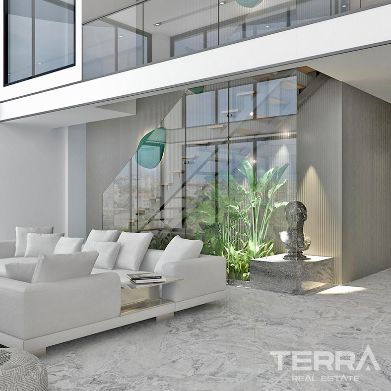 Private Living with Panoramic Sea View from Exclusive Villa in Alanya - 69872